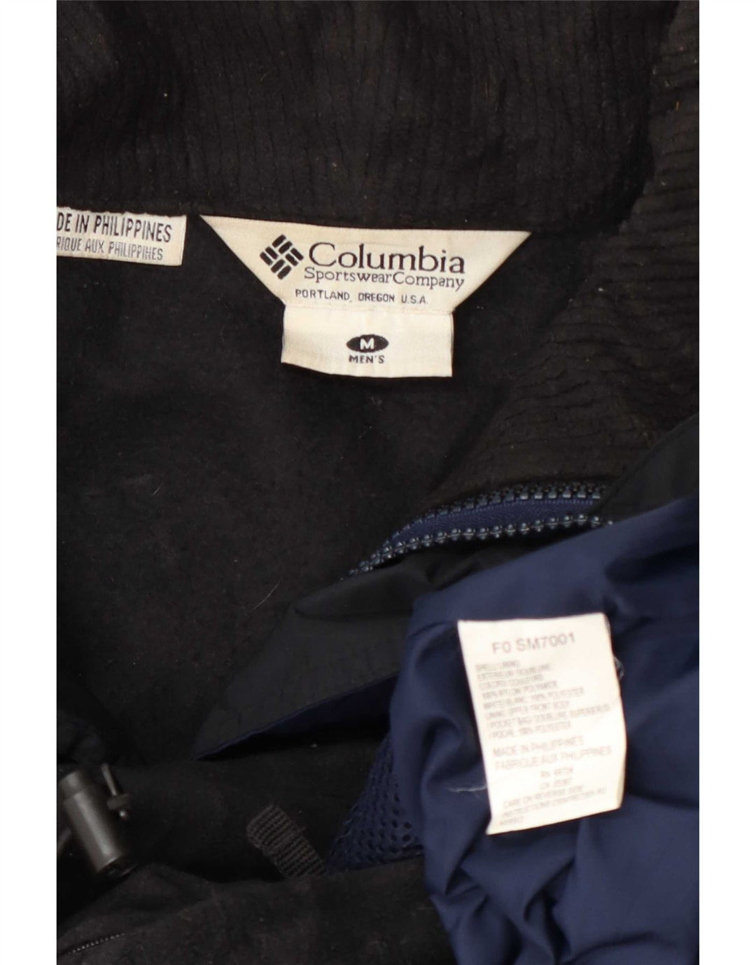 Jaqueta de esqui Columbia masculina Bugaboo Graphic UK 38 médio azul marinho colorblock