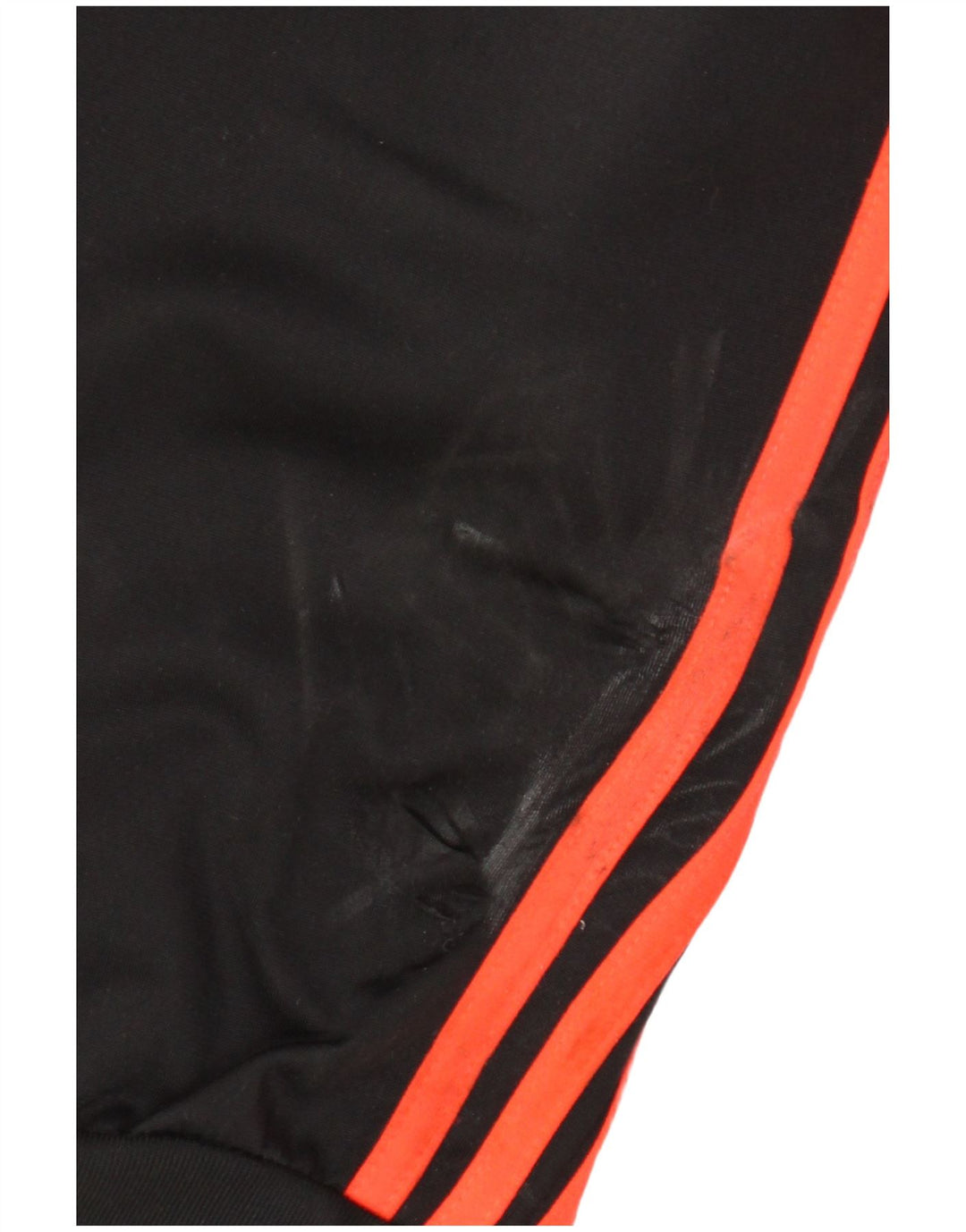 Calça de treino masculina Adidas Joggers grande preto colorblock poliéster