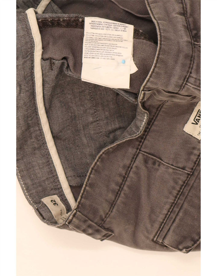 Shorts Chino masculino Vans W32 cinza médio algodão