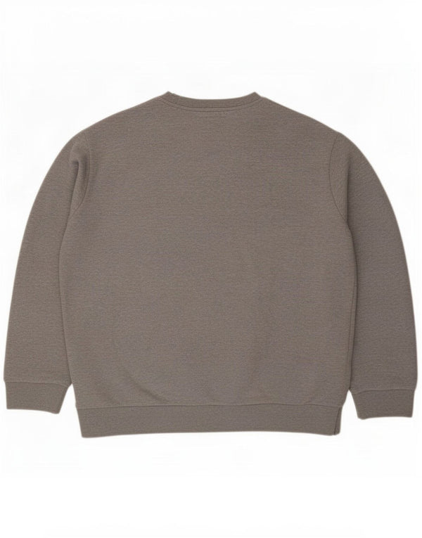 Moletom gráfico masculino Levi's Jumper 2XL algodão manchado cinza