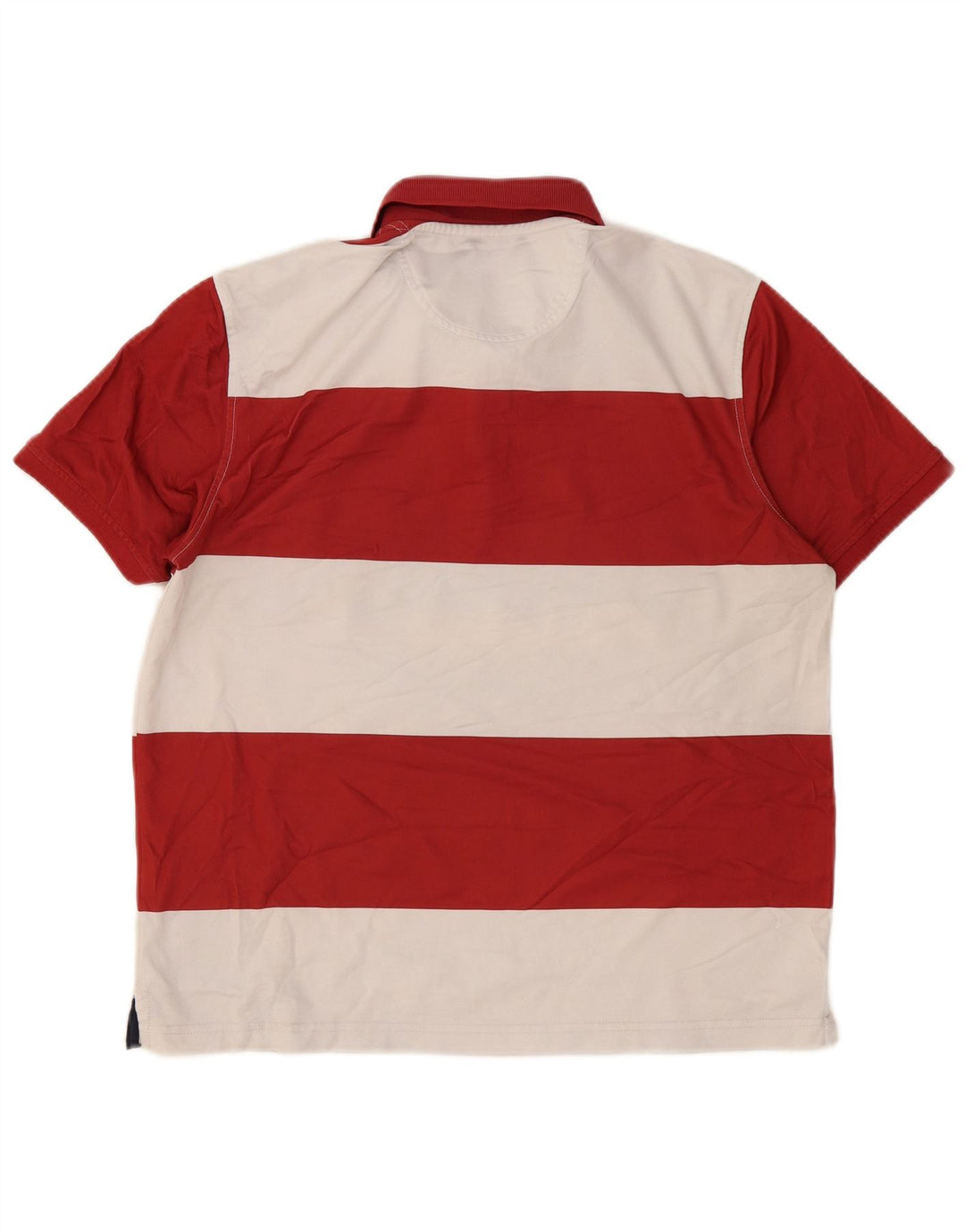 Camisa polo masculina IZOD grande poliéster colorblock vermelho
