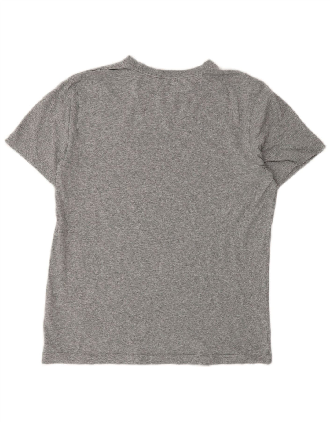 Nike Mens Camiseta Top Pequeno Algodão Cinza