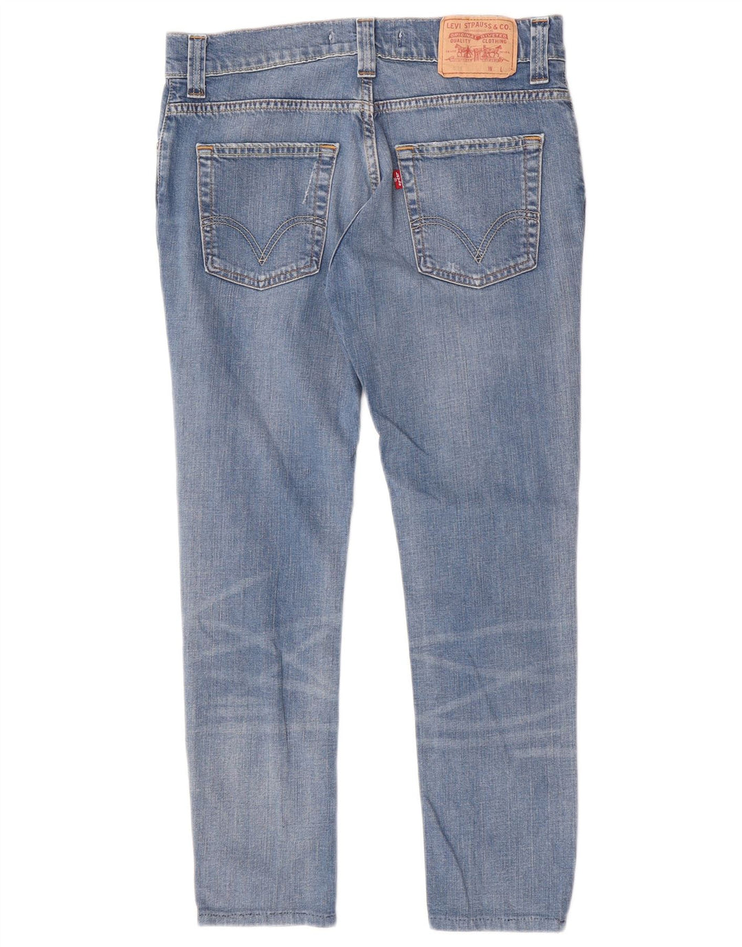 Calça jeans feminina Levi's 511 Slim W32 L26 azul algodão