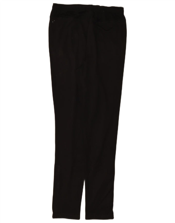 Puma Mens Graphic Calças de treino pequeno poliéster preto