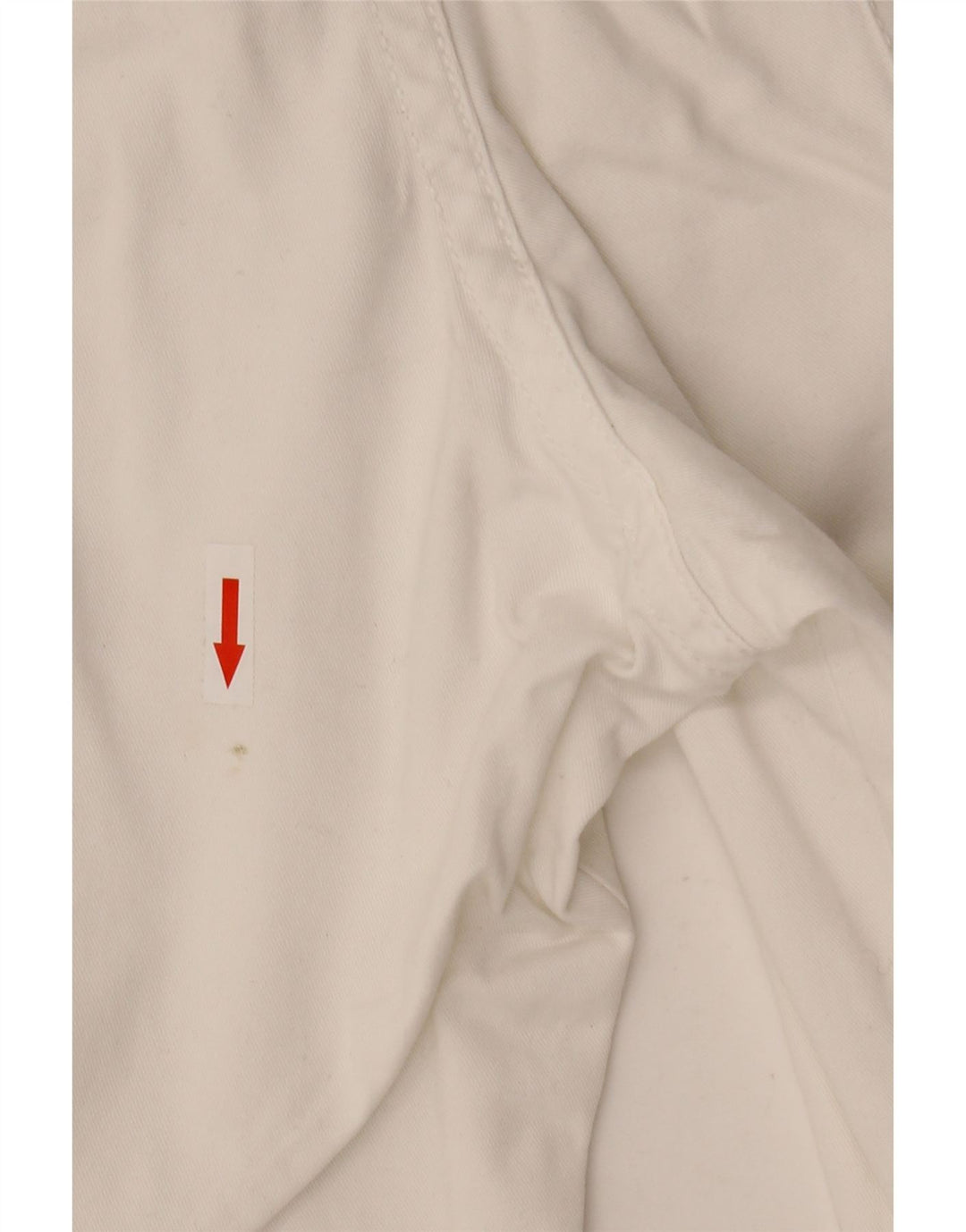 Shorts cargo masculino French Connection W36 grande algodão branco