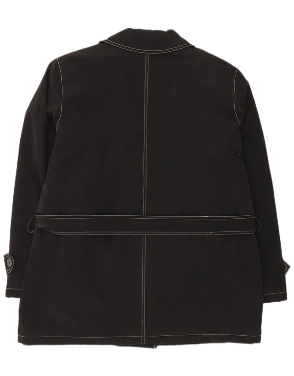Casaco feminino Esprit Sherpa Pea UK 18 XL preto poliéster