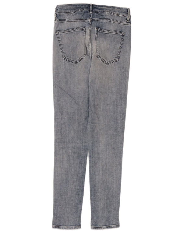 Calça jeans feminina cintura alta Zara EU 38 XS W26 L28 azul