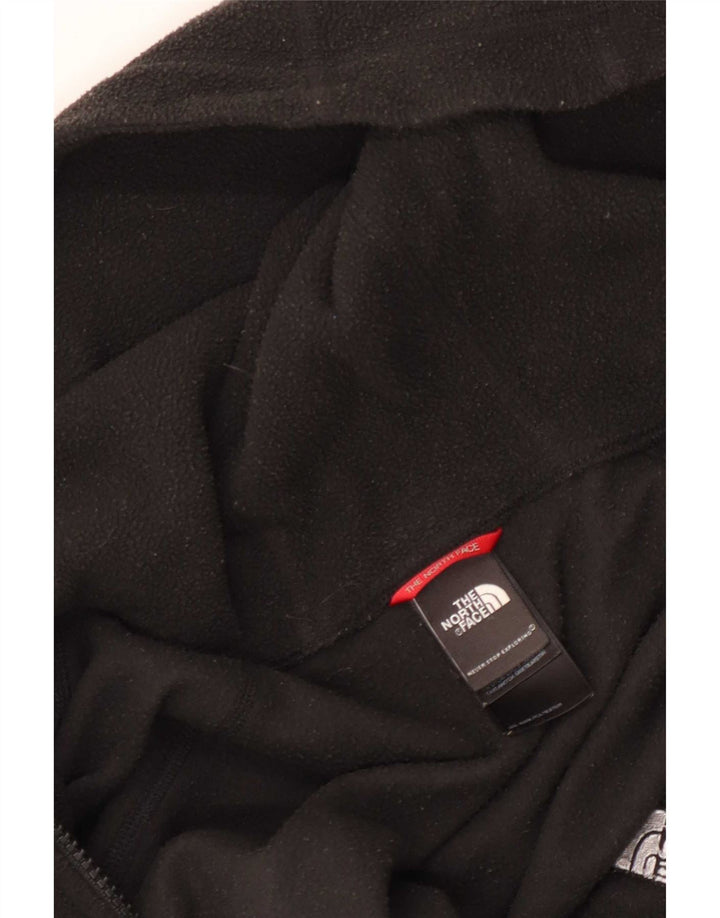 Jaqueta de lã com capuz feminina The North Face UK 12 poliéster preto médio