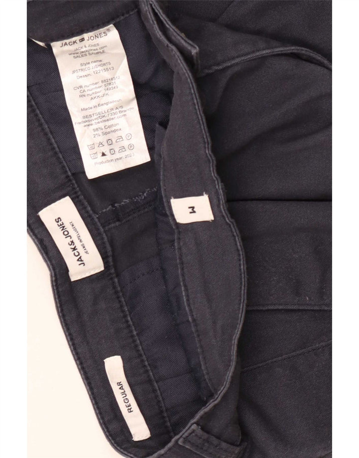Shorts Chino feminino Jack & Jones Regular Fit médio W30 algodão azul marinho