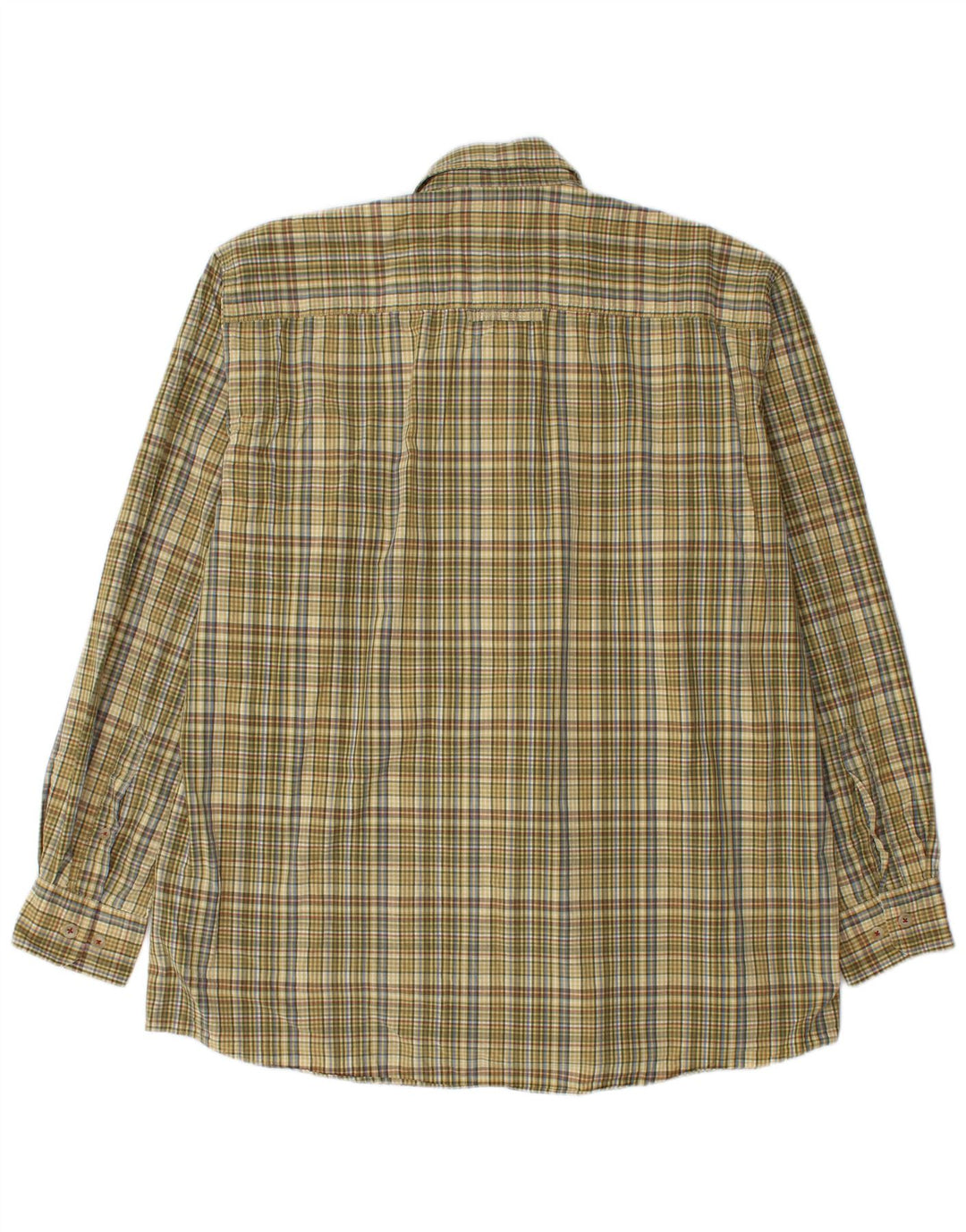 Camisa masculina Camel Active XL verde xadrez