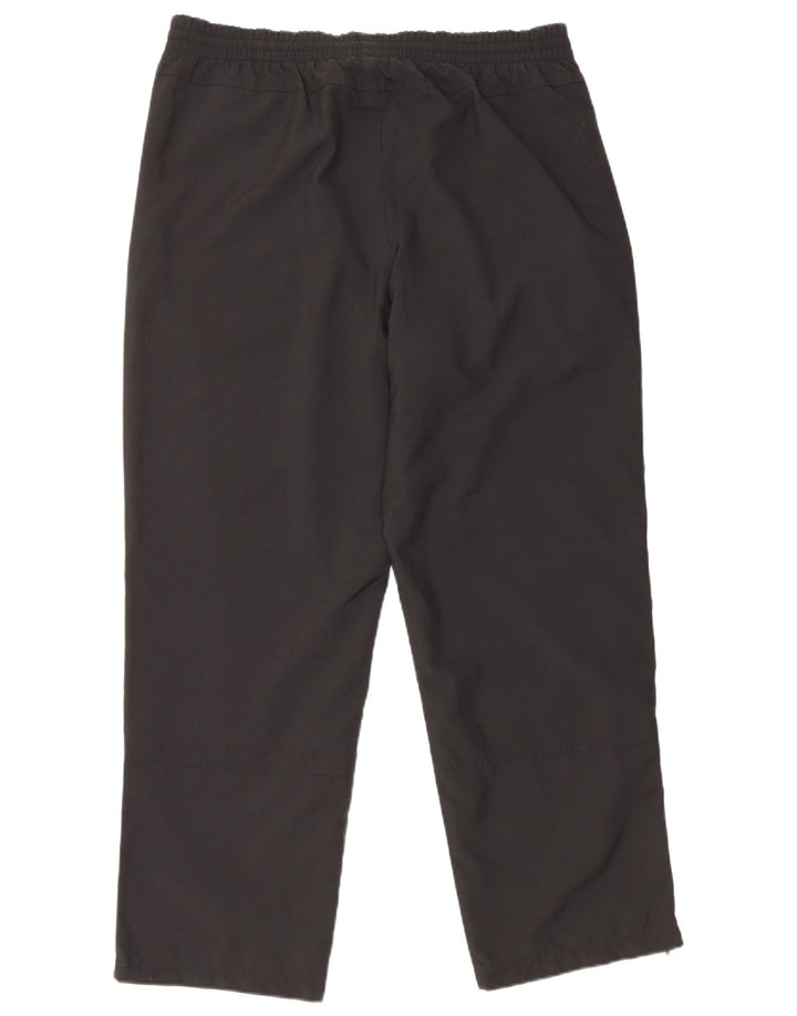 Calça de treino masculina Adidas grande poliéster preto