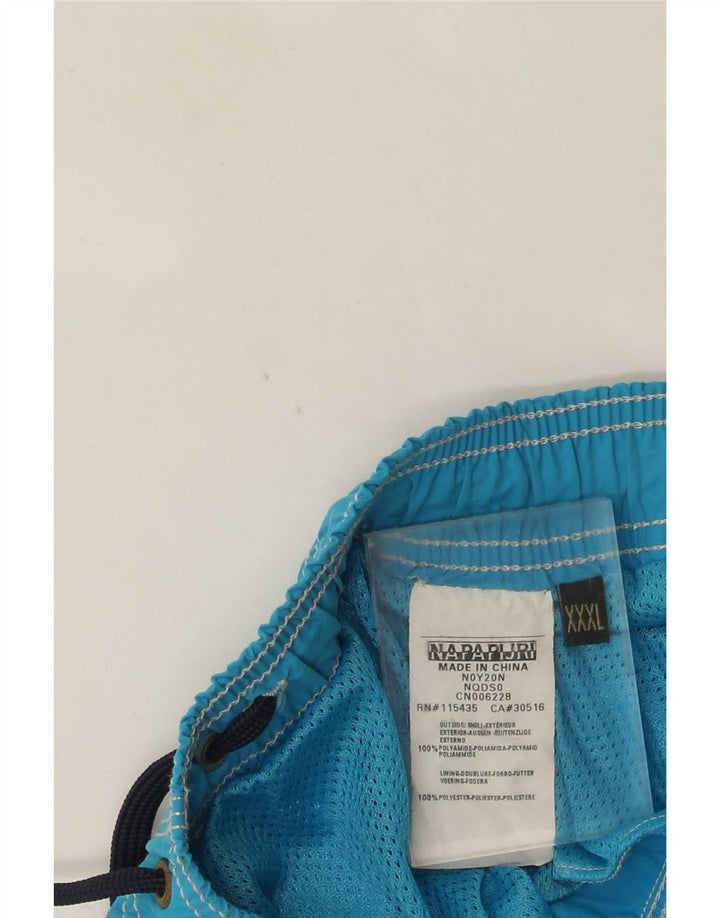 Shorts de natação masculino Napapijri 3XL azul poliamida