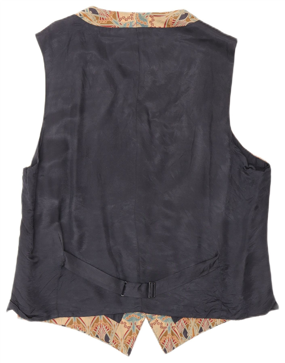 Colete masculino Liberty grande algodão floral bege