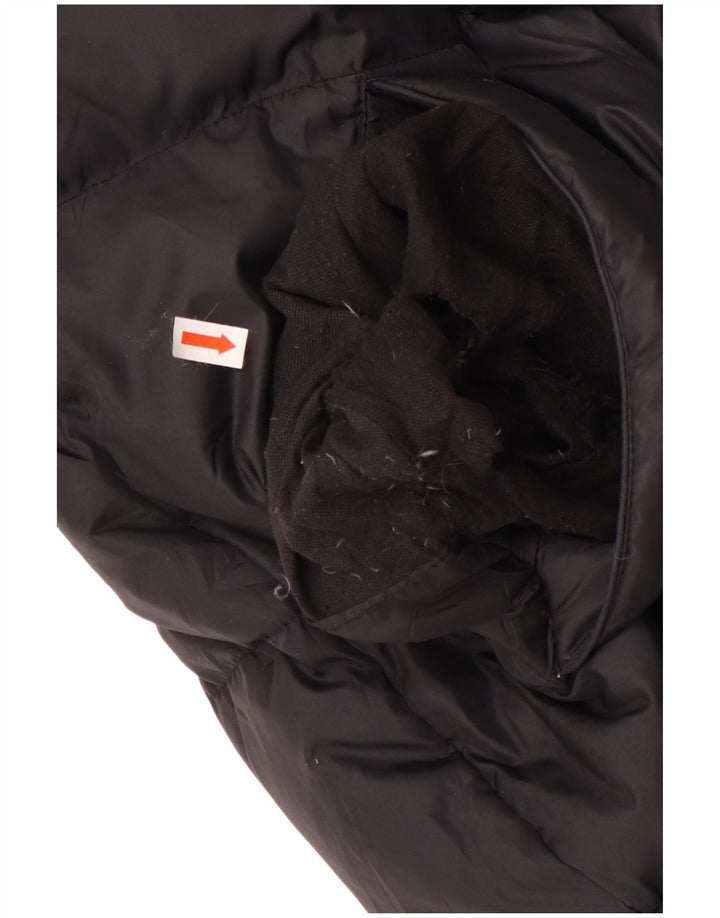 Jaqueta acolchoada masculina Diadora UK 40 grande nylon preto