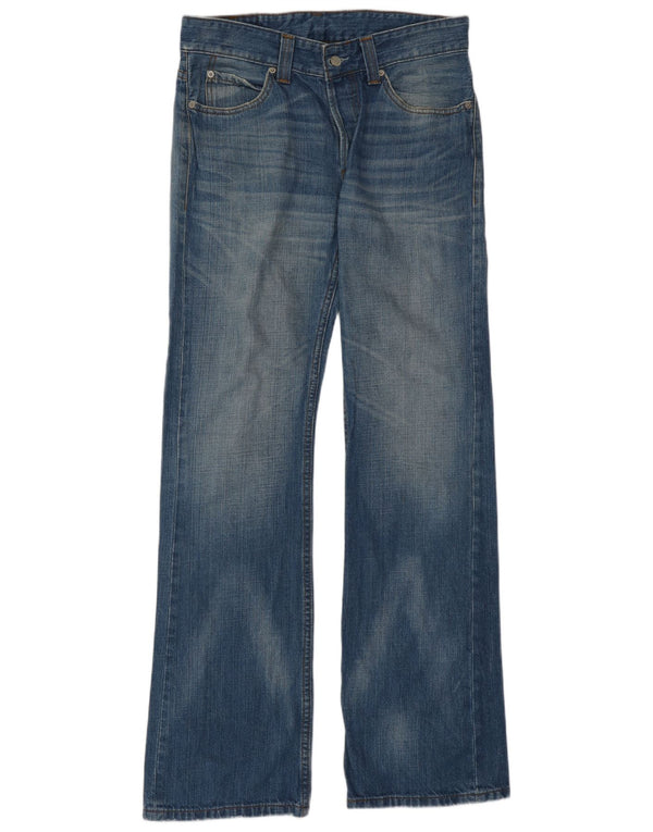 Levi's Masculino 514 Bootcut Jeans W32 L34 Azul Algodão