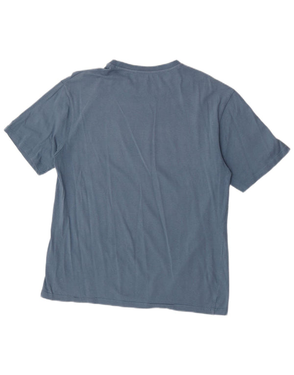 Wrangler Camiseta masculina gráfica Top XL algodão azul