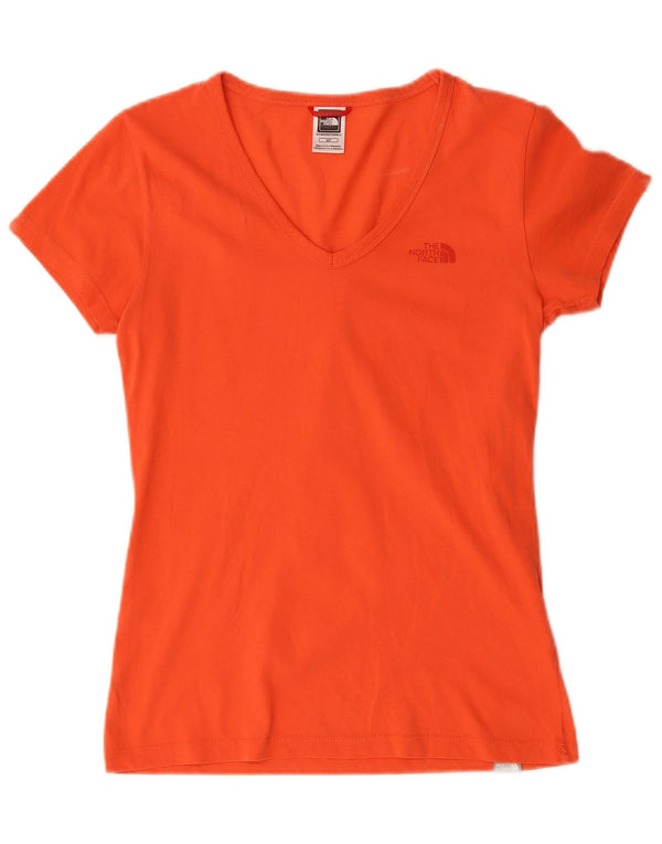 Camiseta feminina The North Face UK 10 pequeno algodão vermelho