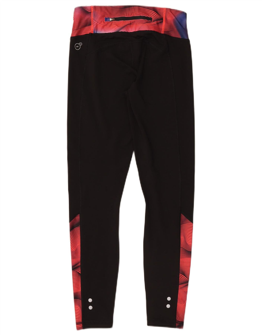 Leggings Puma Feminino Abstract Pattern UK 10 Pequeno Bloco Colorido Preto