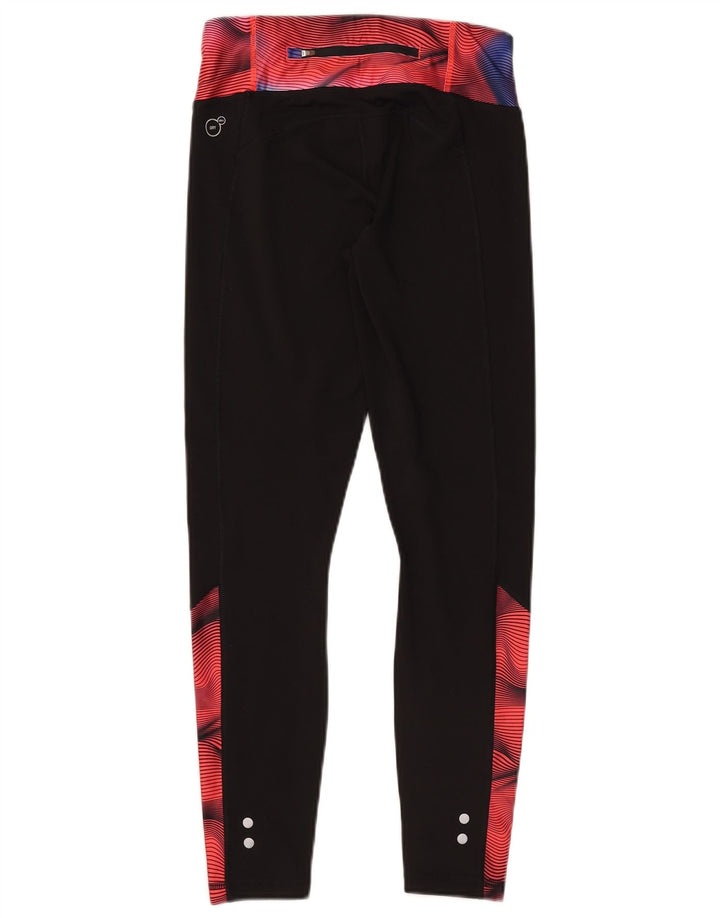 Leggings Puma Feminino Abstract Pattern UK 10 Pequeno Bloco Colorido Preto