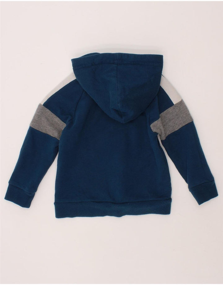 PUMA Baby Boys Zip Hoodie Sweater 18-24 Months Navy Blue Colourblock Vintage Puma and Second-Hand Puma from Messina Hembry 