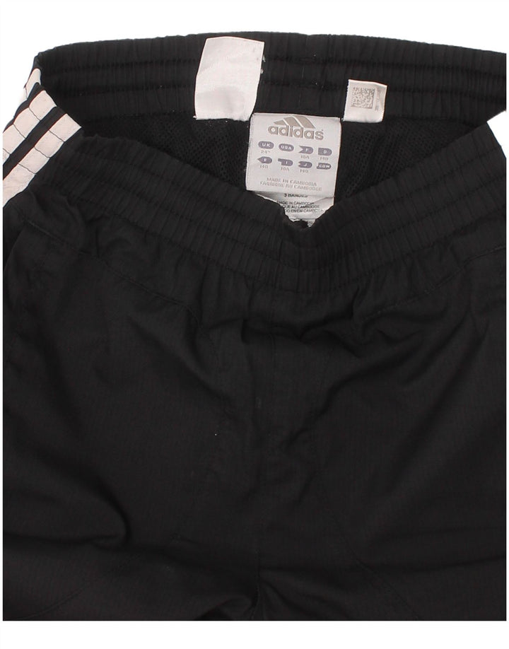 Bermuda esportiva Adidas Meninos 9-10 Anos Poliéster Preto