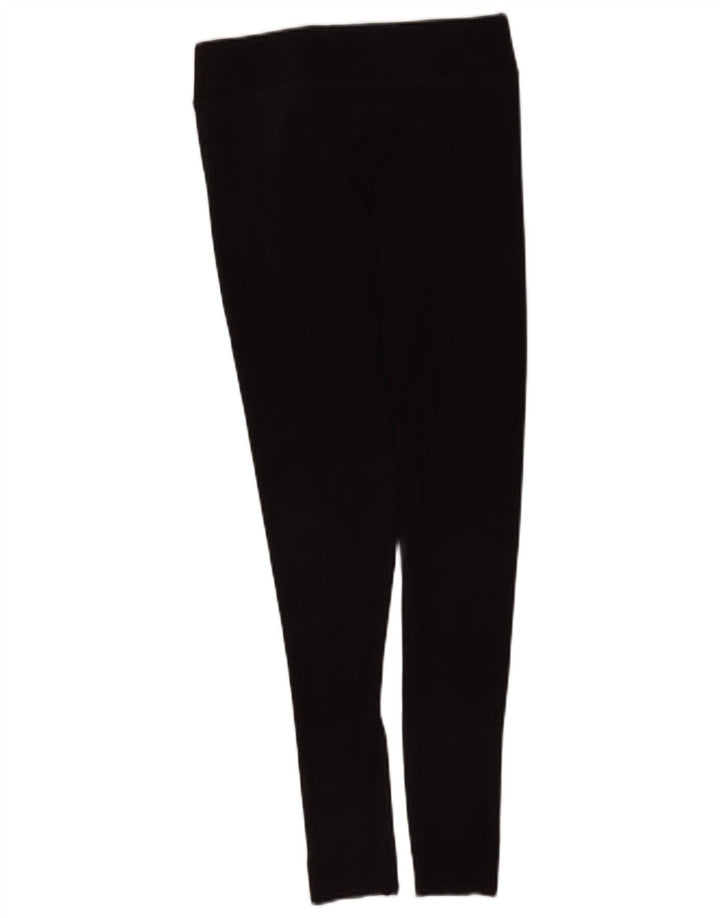 Leggings femininas Marks & Spencer Reino Unido 10 pequenas viscose preta