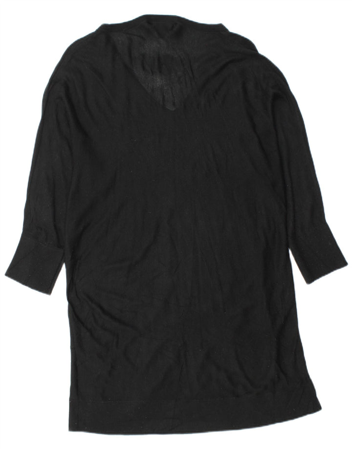 MOSSIMO Vestido feminino manga comprida Batwing Jumper UK 18 XL preto acrílico