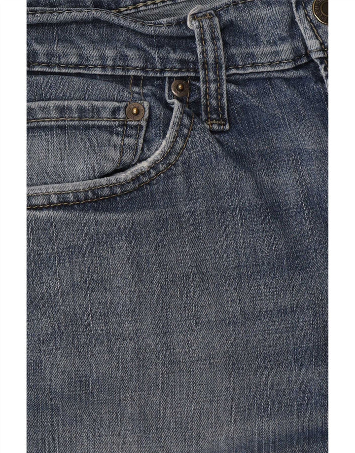 Calça Jeans Slim Feminina Levi's W32 L30 Azul Algodão