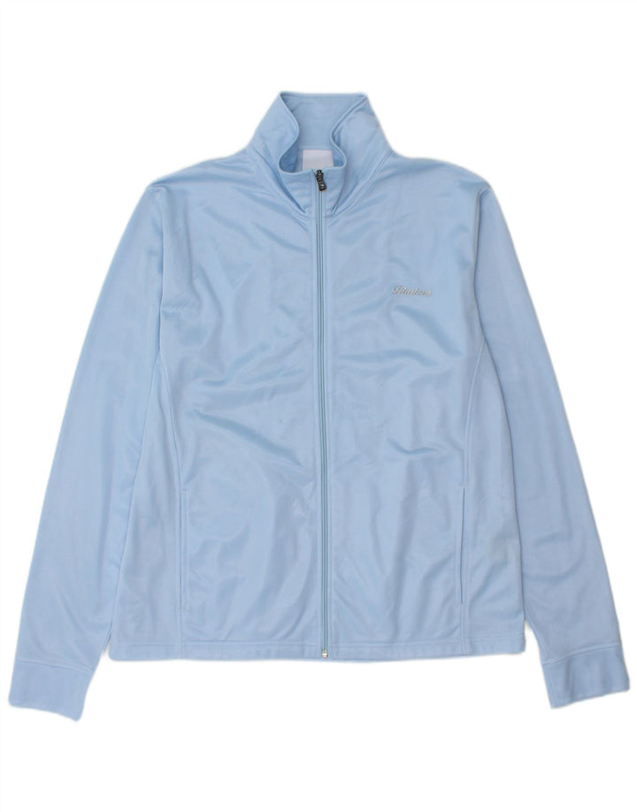 Diadora Womens Tracksuit Top Jacket UK 18 XL Azul Poliéster