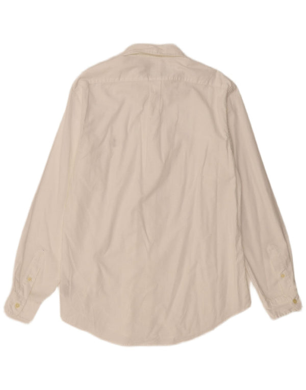 Ralph Lauren Mens Camisa Slim Fit XL Algodão Branco