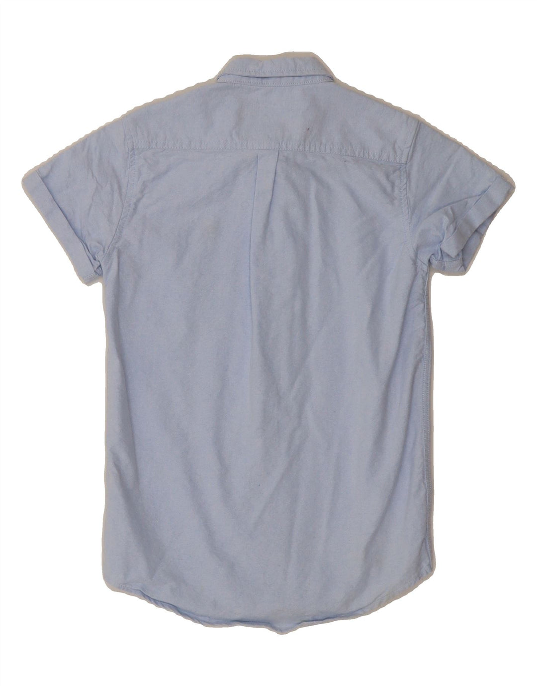 DIESEL Boys Short Sleeve Shirt 7-8 Years Blue Cotton Vintage Diesel and Second-Hand Diesel from Messina Hembry 