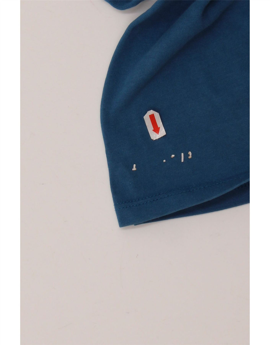 Camiseta masculina NIKE com corte atlético gráfico grande algodão azul