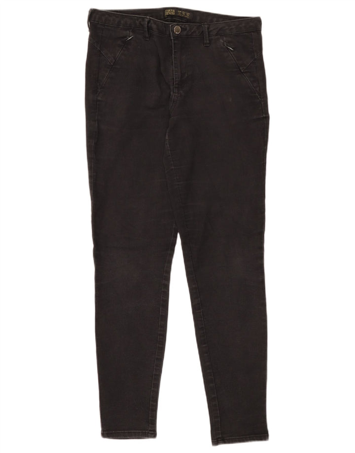 Zara Jeans Skinny Feminino EU 40 Médio W30 L28 Preto