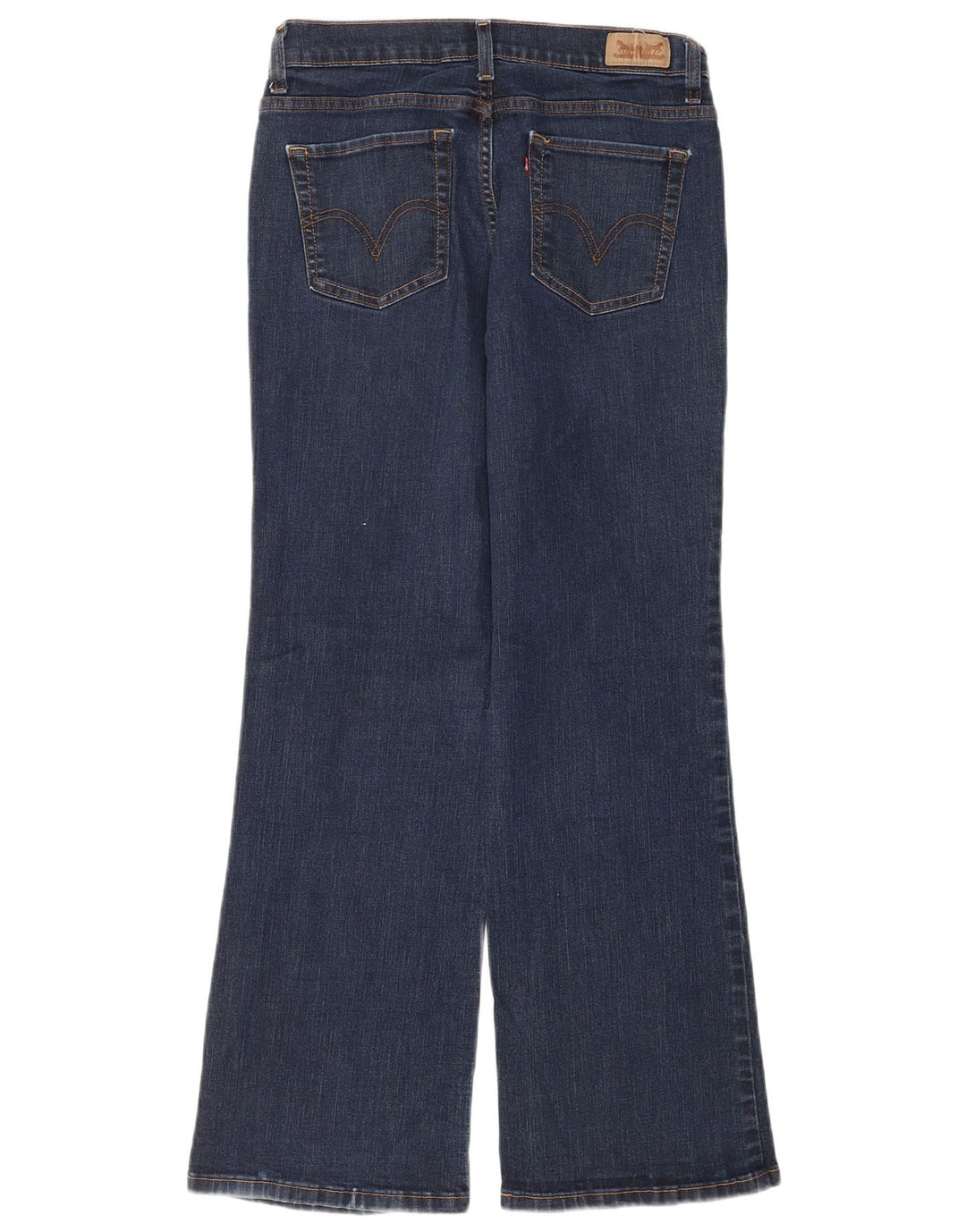 Calça jeans feminina Levi's 512 Perfectly Slimming Bootcut W31 L30 azul algodão