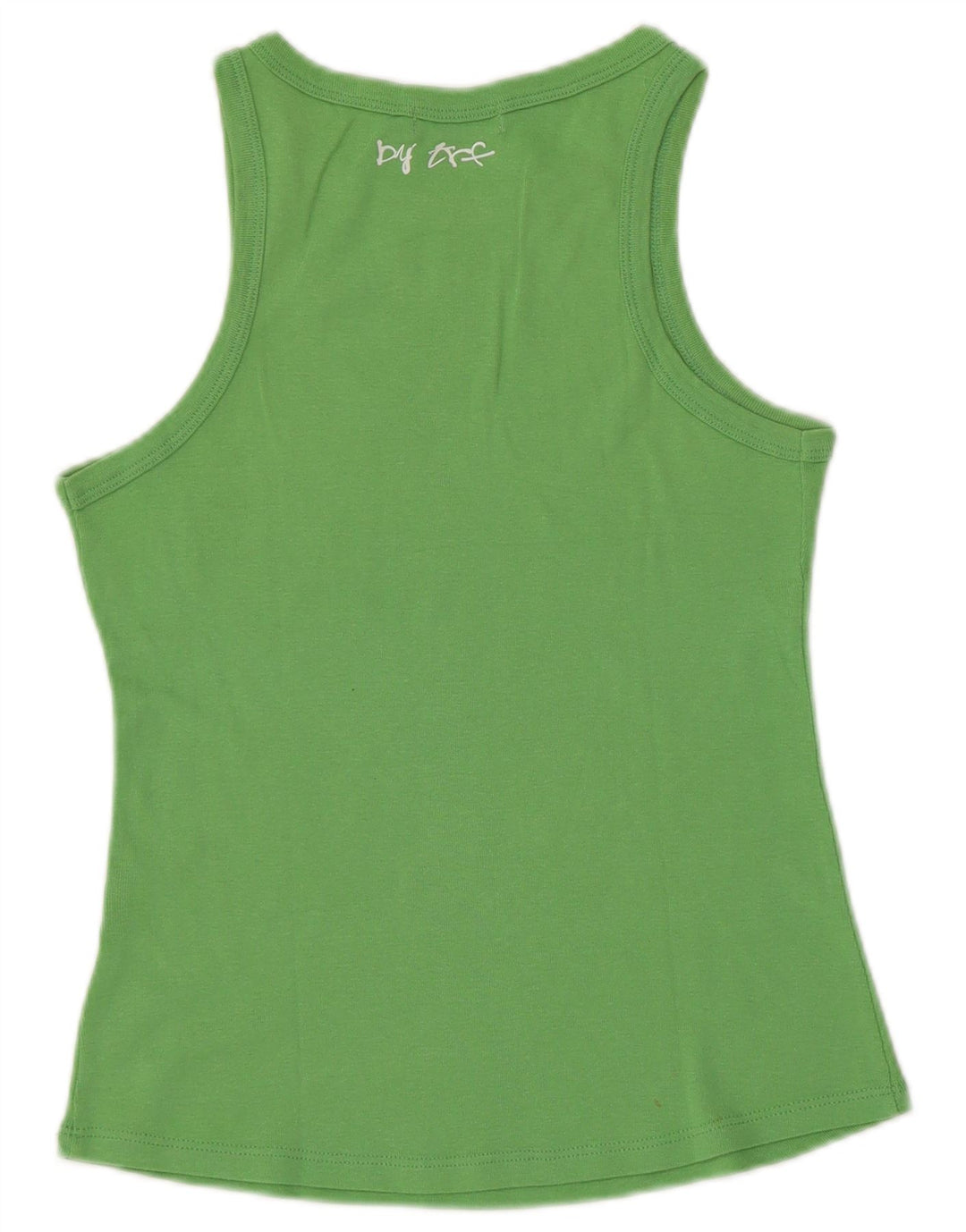 Top colete feminino ZARA UK 12 verde médio