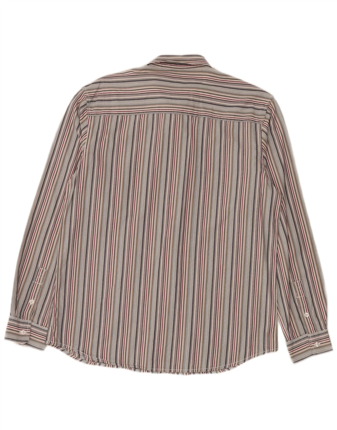 Camisa masculina Wrangler grande algodão listrado multicolorido