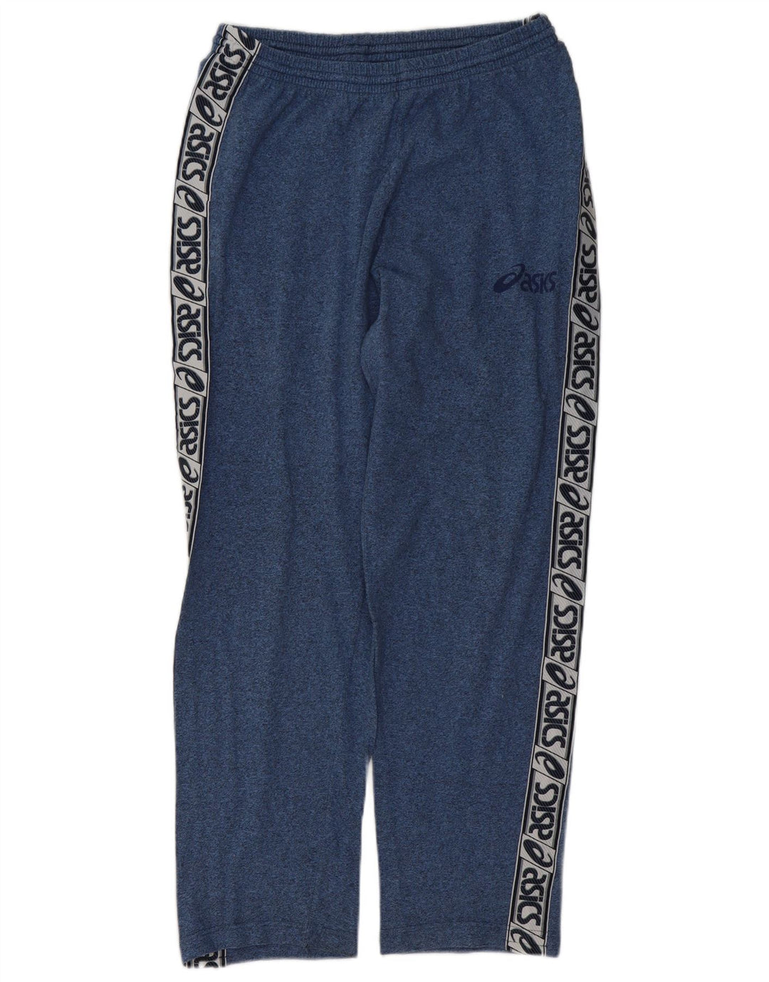 Calça de treino masculina Asics Graphic grande algodão azul marinho