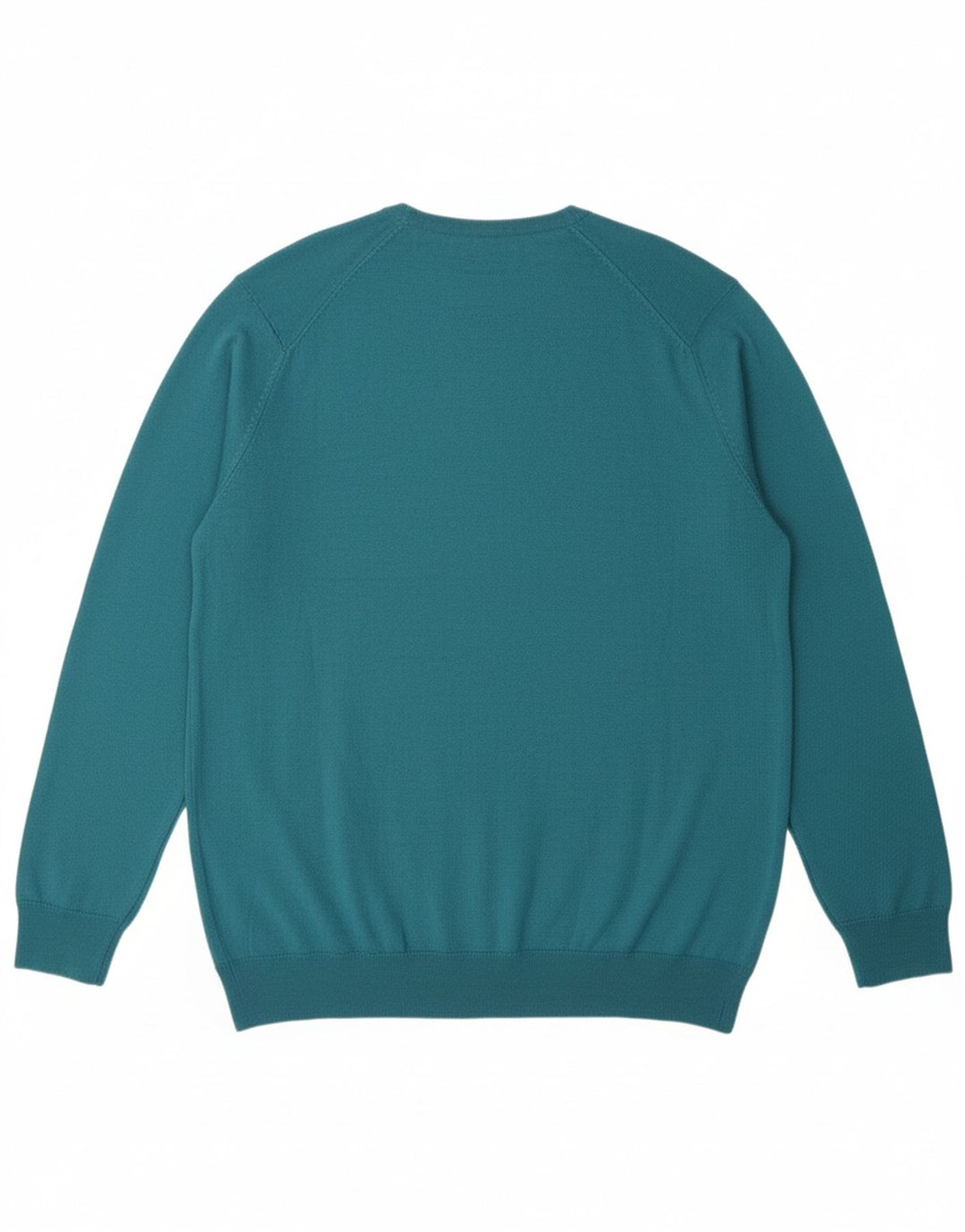 Suéter masculino CARRERA com gola redonda 2XL lã turquesa