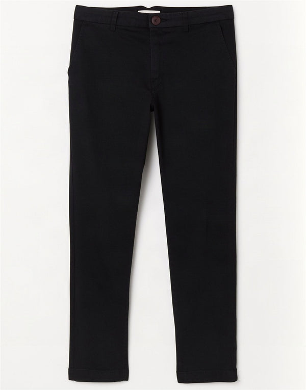 Calça Chino Slim Feminina Trussardi EU 44 XL W34 L28 Algodão Azul Marinho