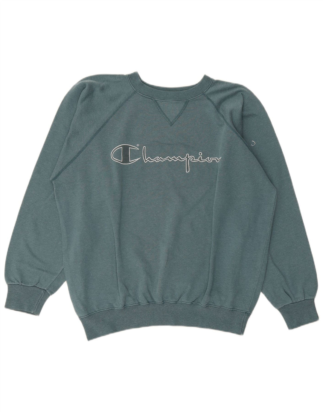 Champion moletom gráfico masculino jumper médio verde