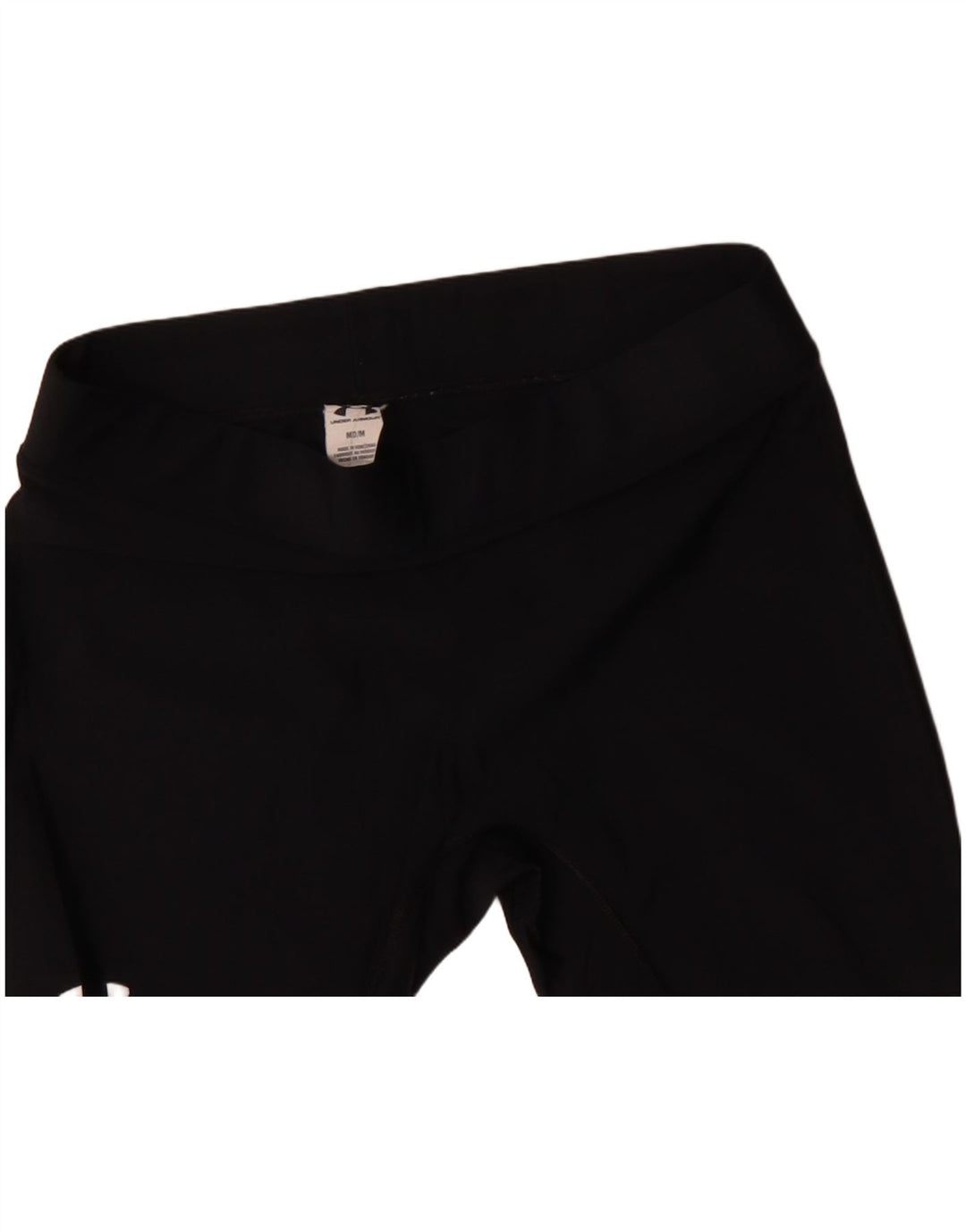 Shorts esportivos femininos Under Armour UK 12 médio preto nylon