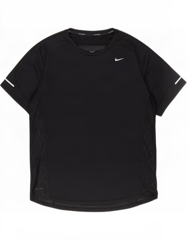 Camiseta Nike Masculina Dri Fit Top Médio Poliéster Preto