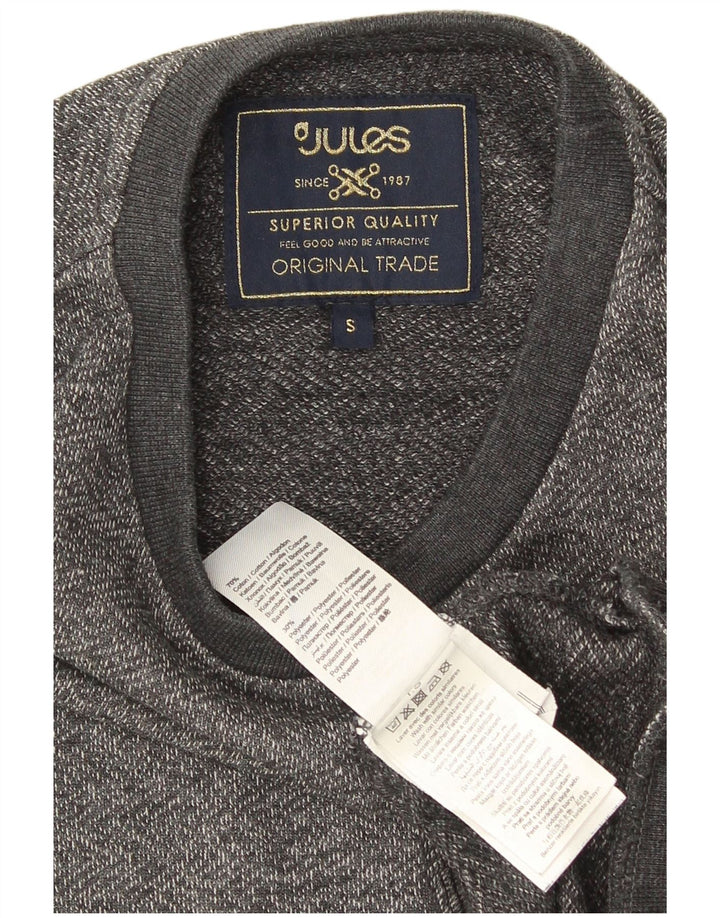 Jules moletom masculino jumper pequeno algodão cinza