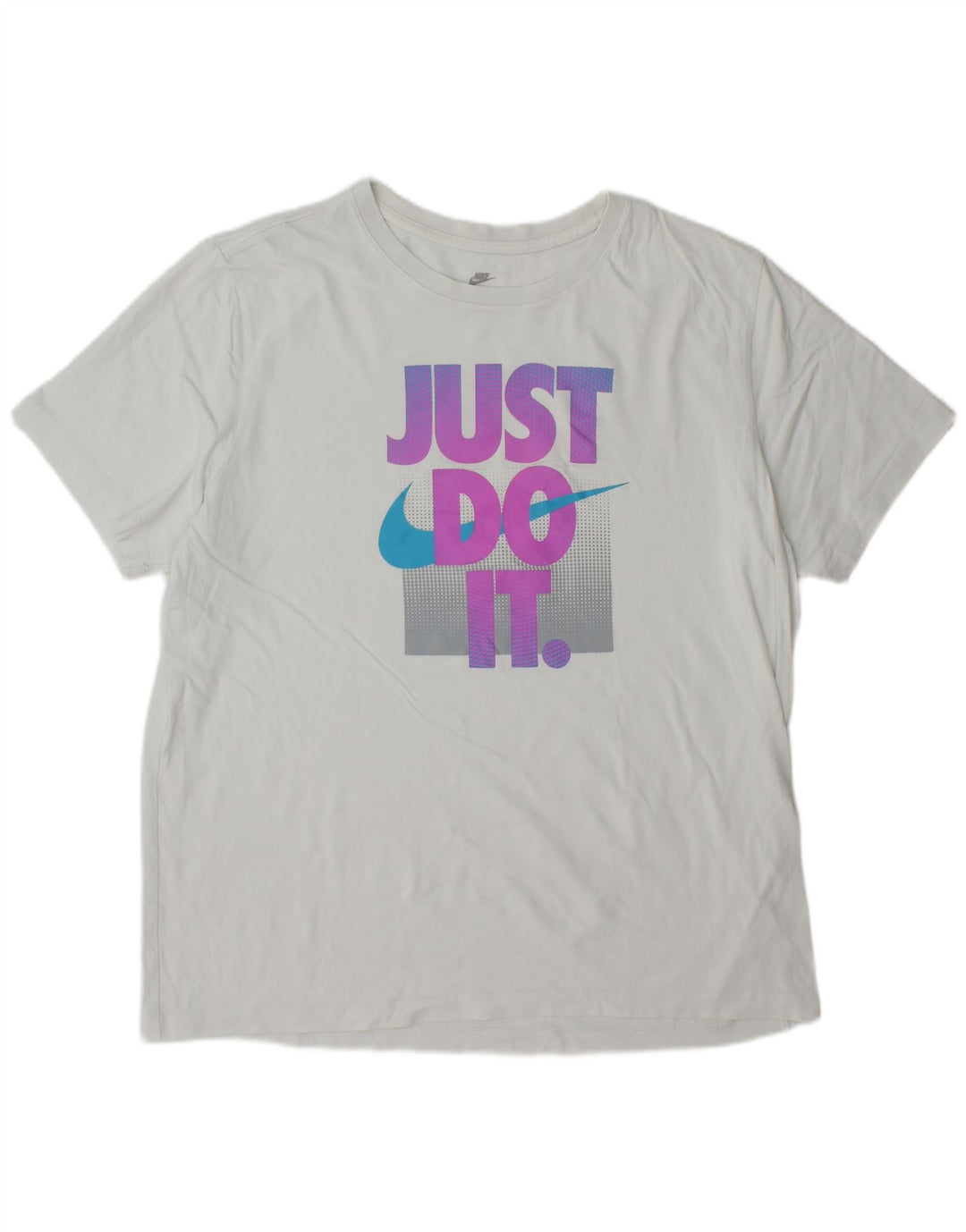 Camiseta Nike masculina gráfica Top XL algodão branco