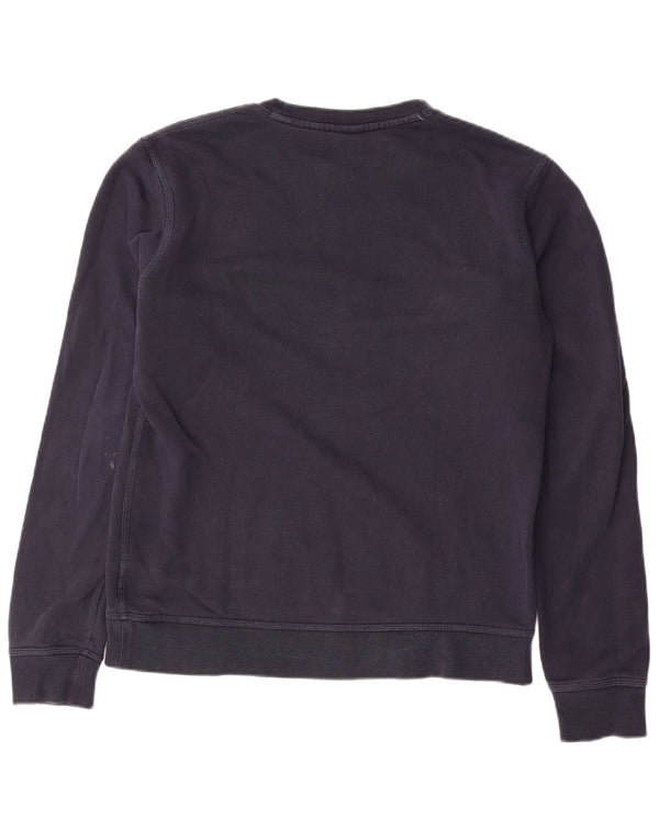 NIKE Mens Moletom Jumper Médio Azul Marinho