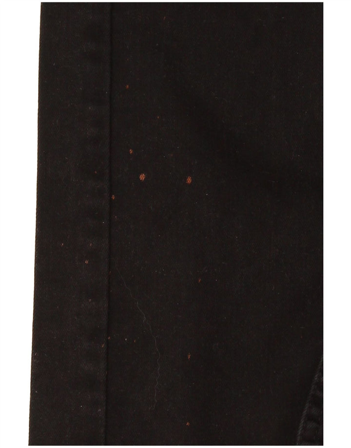 Levi's Masculino 513 Slim Straight Jeans W30 L32 Algodão Preto