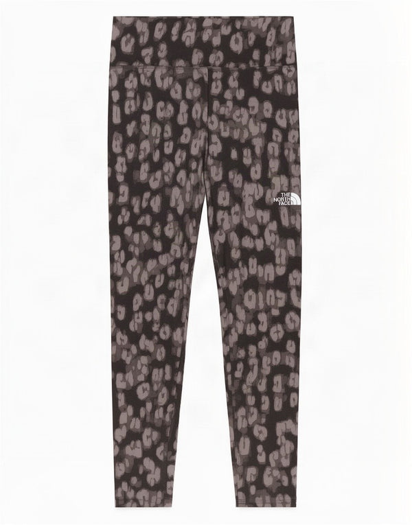 Leggings The North Face para meninas 12-13 anos grande cinza estampa animal poliéster