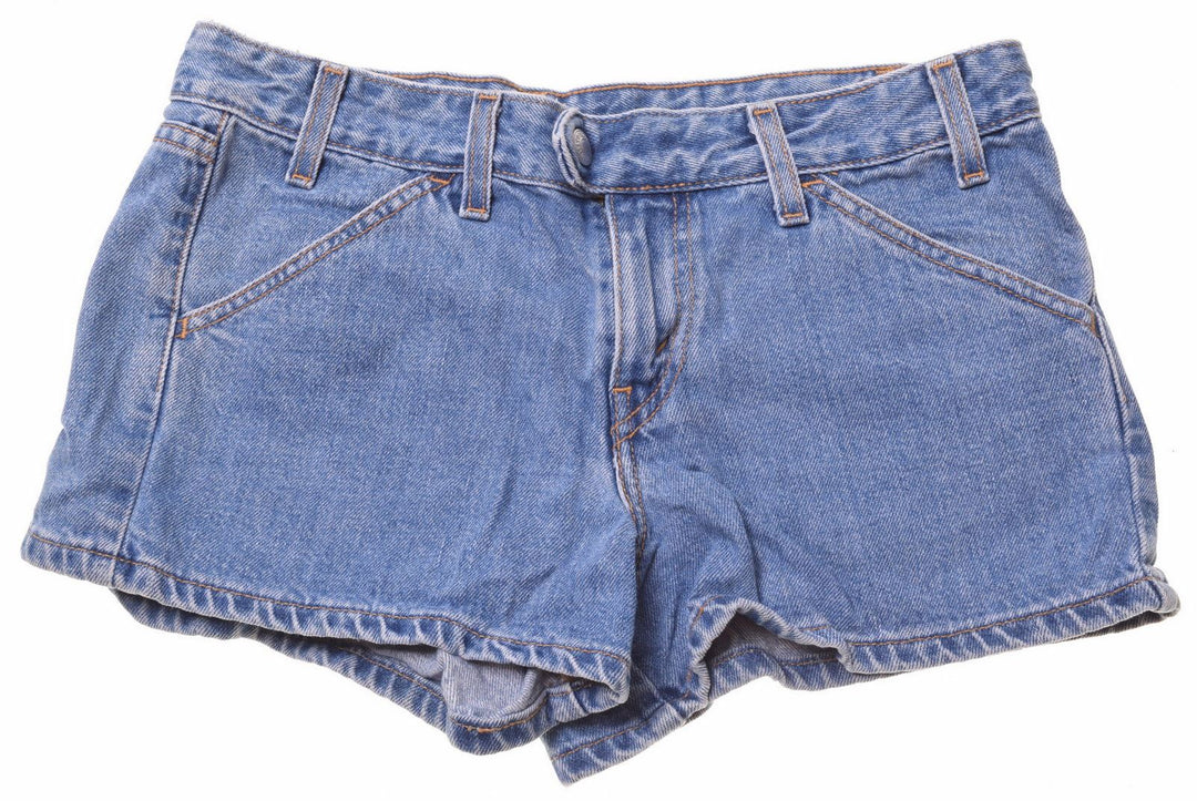 Shorts jeans feminino LEVI'S W30 algodão azul