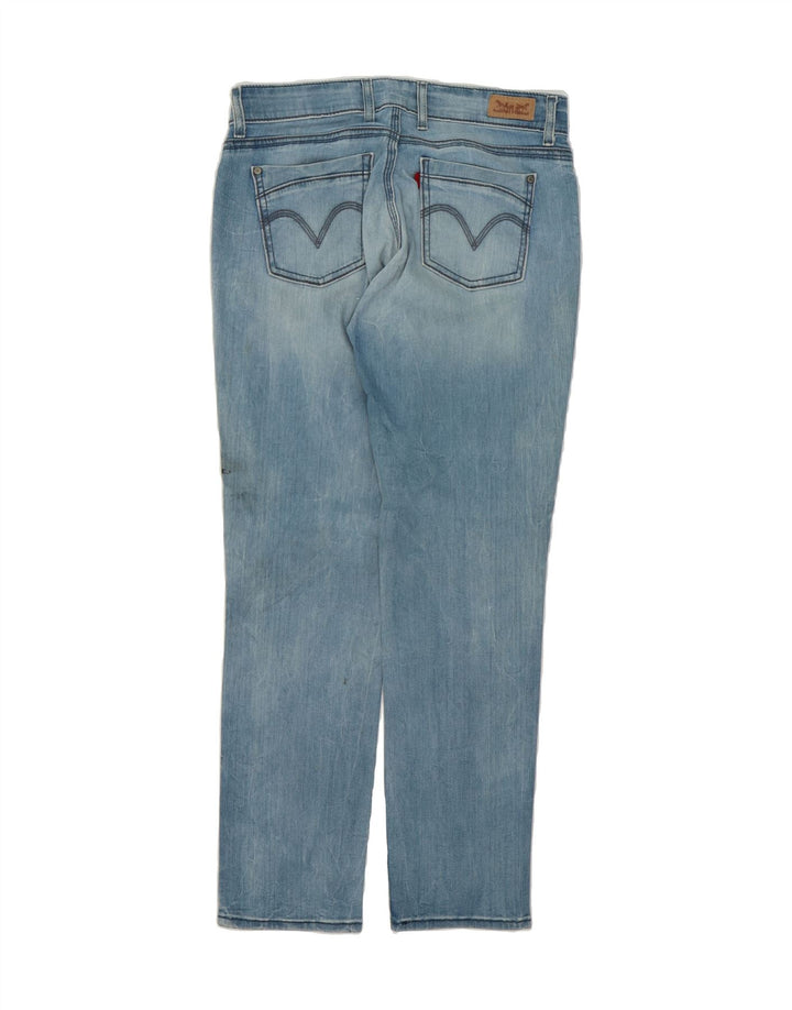 LEVI'S Womens Curvy Straight Jeans W31 L32 Blue Cotton Vintage Levi's and Second-Hand Levi's from Messina Hembry 