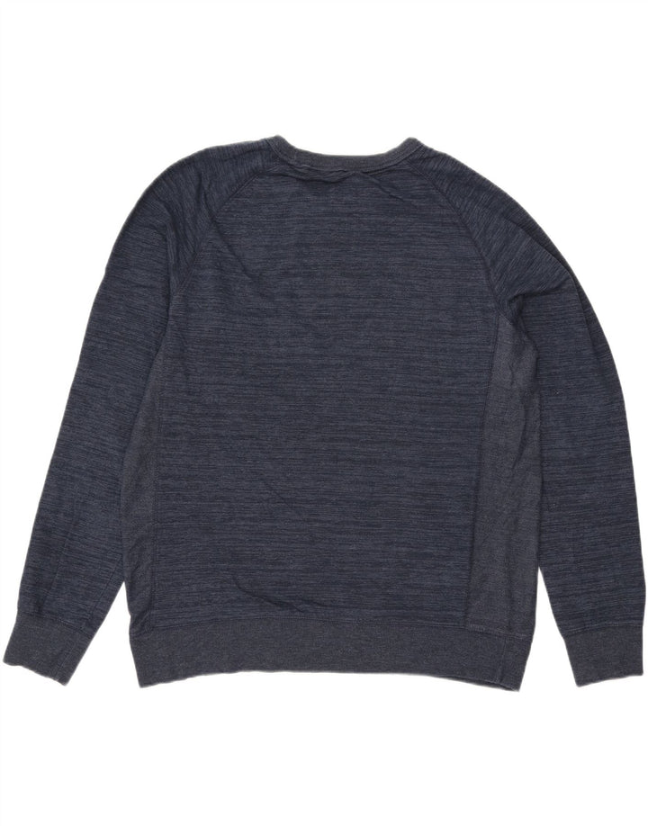 CHAMPION Mens Sweatshirt Jumper XL Navy Blue Pinstripe Cotton Vintage Champion and Second-Hand Champion from Messina Hembry 